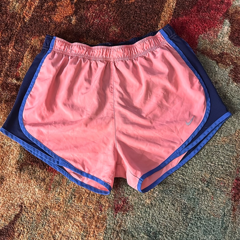 pink nike shorts